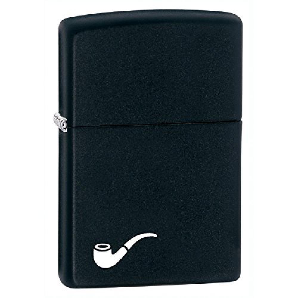 (TG. Taglia unica) Zippo Pipe Lighter, Black, Taglia Unica - NUOVO