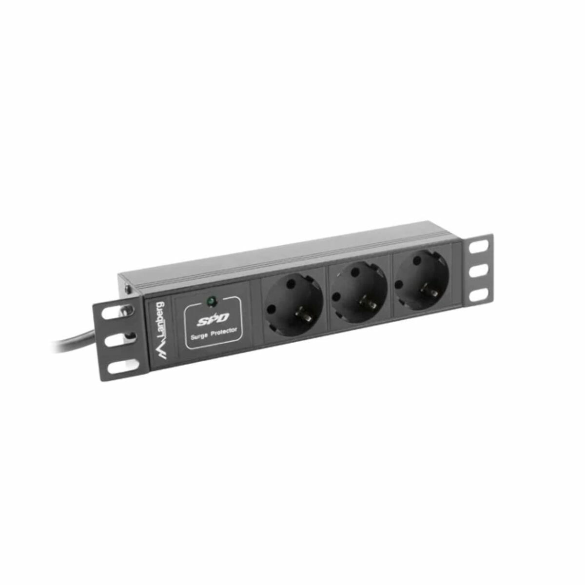 Ciabatta Multipresa Lanberg PDU-03F-0200-IEC-BK [2 m]