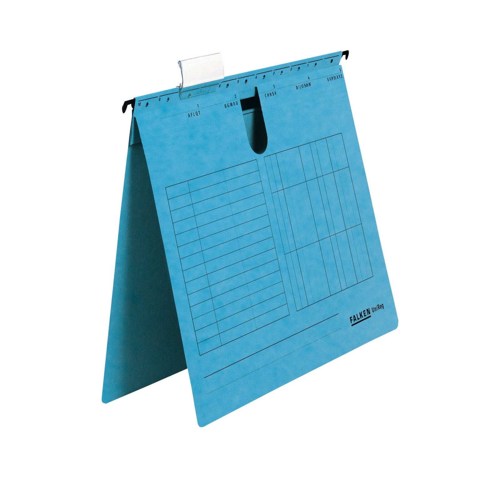 Exacompta - Ref 80002702001F - FALKEN - UniReg Suspension Files with Commercial