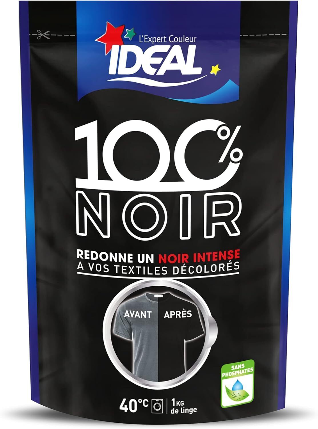 Super-Iride, Ravviva i Tessuti, contenuto 150 ml- Colore NERO
