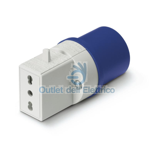 SCAME 610.380 ADATTATORE CEE 17-10/16A