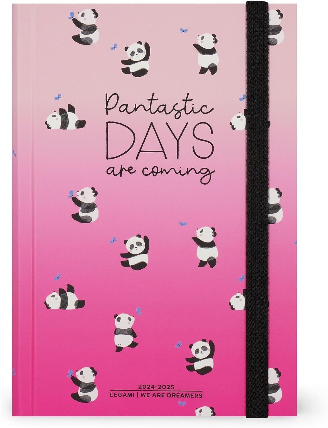 AGENDA SETTIMANALE 16 MESI 2024 2025 LEGAMI PANDA medium cm 18x12 WEEK