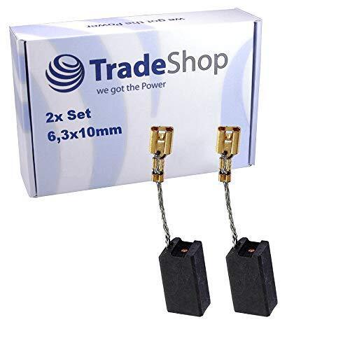 2 spazzole di carbone per Hilti TE 14, TE 15, TE 18-M, TE 24, TE 25, TE (H3J)