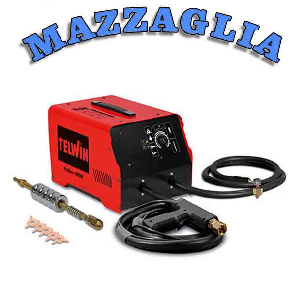TELWIN PULLER 4000 SISTEMA ELETTRONICO PER LA RIPARAZIONE DI LAMIERE + ACCESSORI