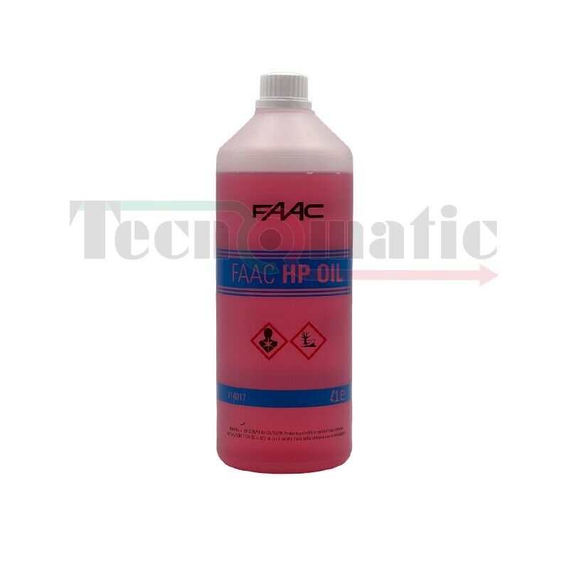 FAAC 714017 HP OIL 1L OLIO IDRAULICO DIELETTRICO PER MOTORI OLEODINAMICI
