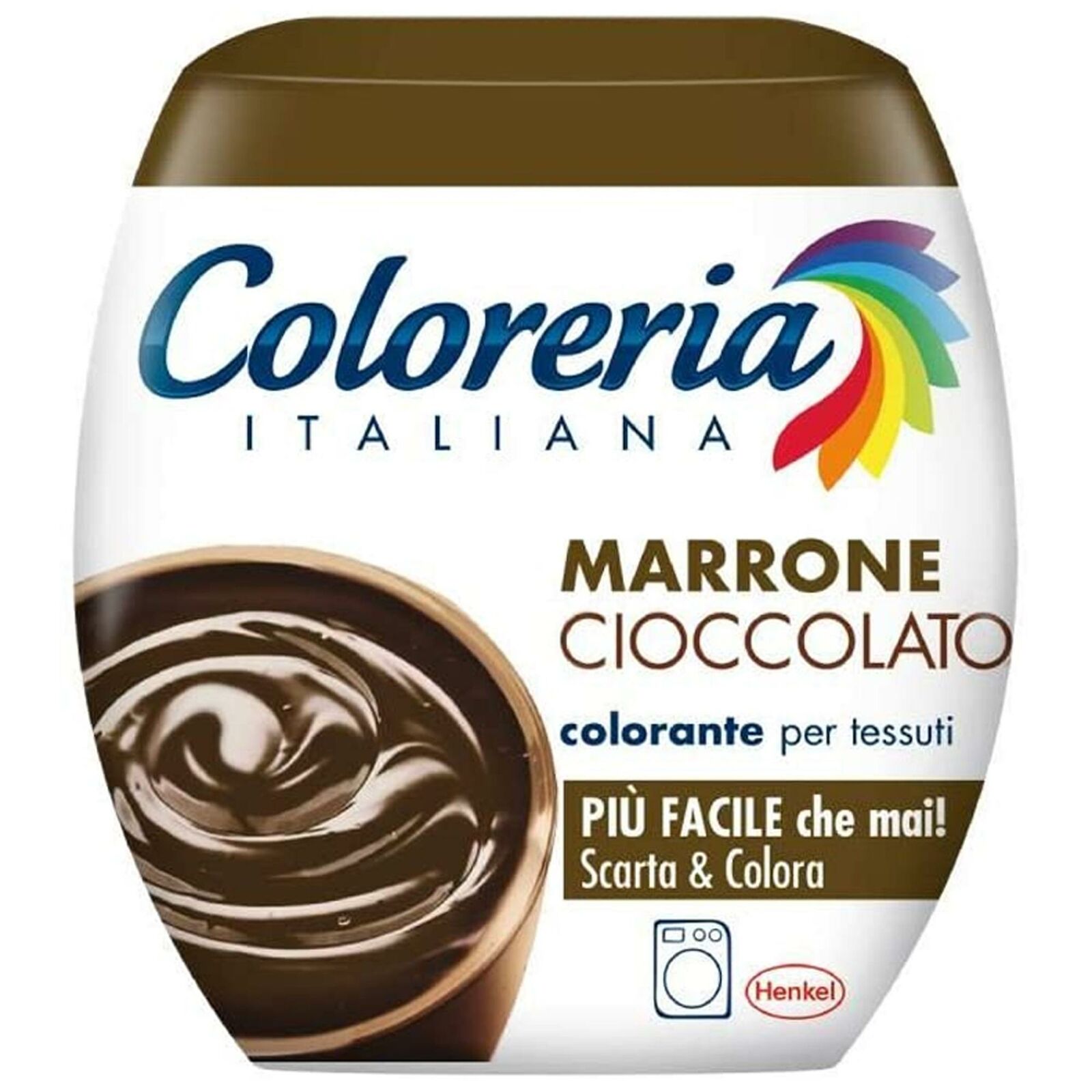 COLORERIA ITALIANA GREY COLORANTE PER TESSUTI E VESTITI MARRONE CIOCCOLATO