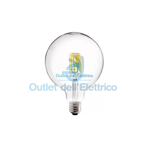 WIRELED GLOBO CLEAR E27 8W 2500K