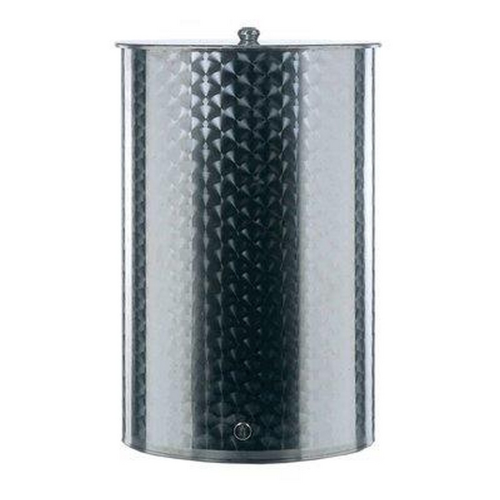 Botte Belvivere 200 l in acciaio inox serbatoio per alimenti vino olio con tappo