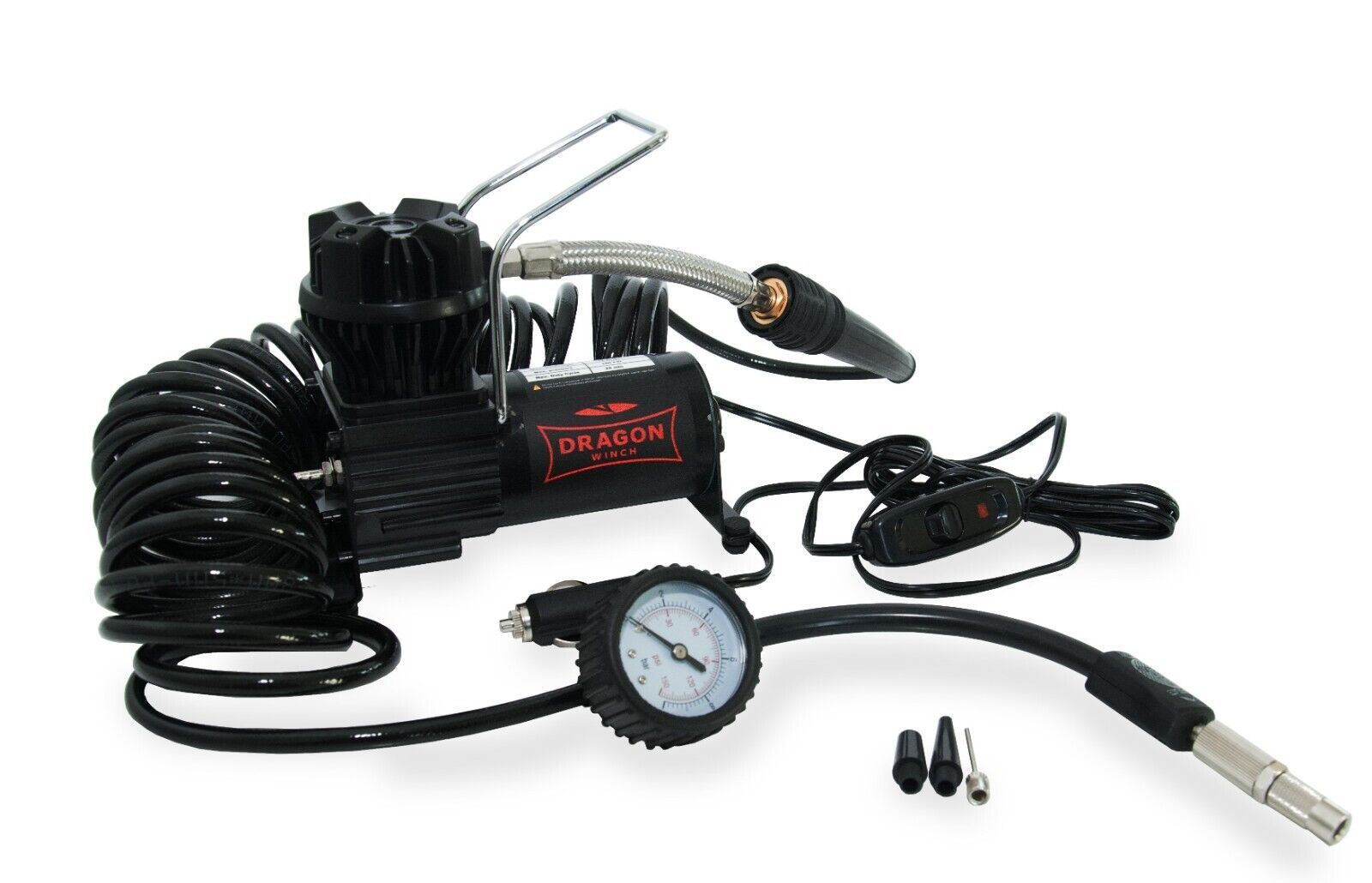 Dragon Winch Compressore 10,3 BAR 12V 54 l/min per Auto | Compressore Auto Po...