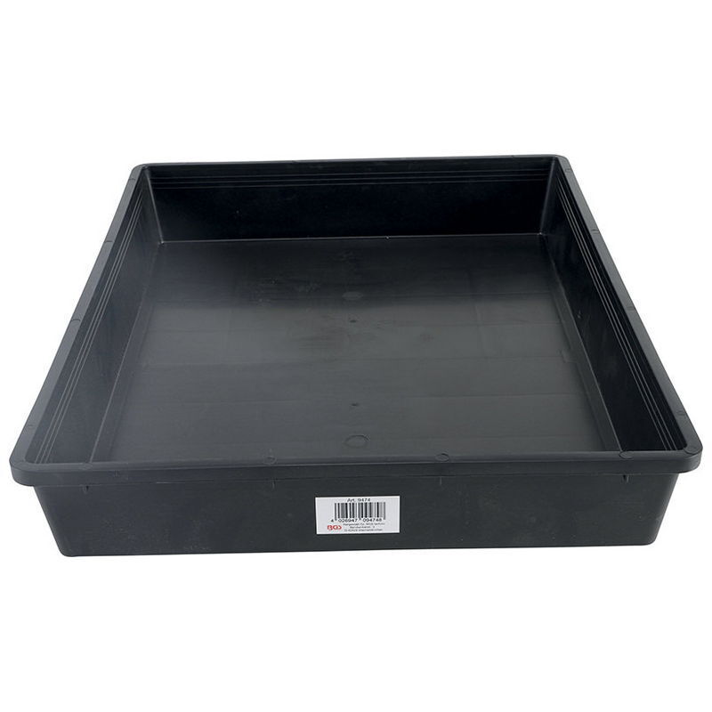 vaschetta rettangolare per liquidi 18 litri - codice bgs9474 BGS officina