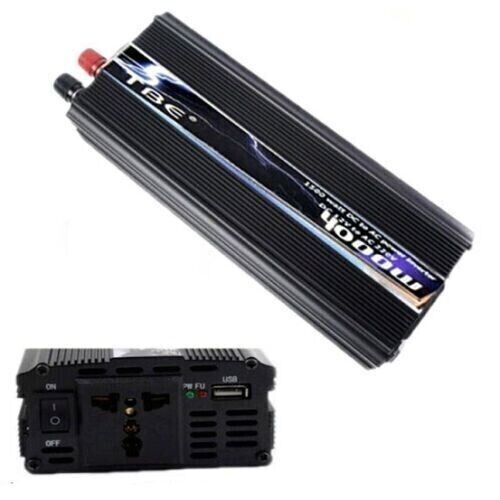 INVERTER 4000W 12V 220V CON USB TRASFORMATORE PER CAMPER AUTO BARCA