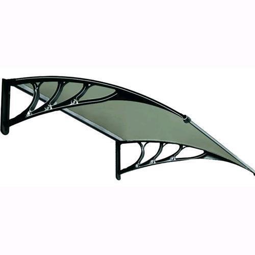 Pensilina Tettoia in Abs Blinky Bronzato Alveolare Cm. 60X100