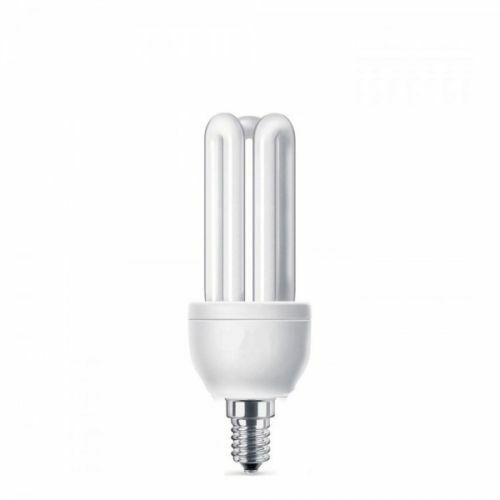 LAMPADINA TRE TUBI BASSO CONSUMO E14 11 WATT LUCE GIALLA 2700K