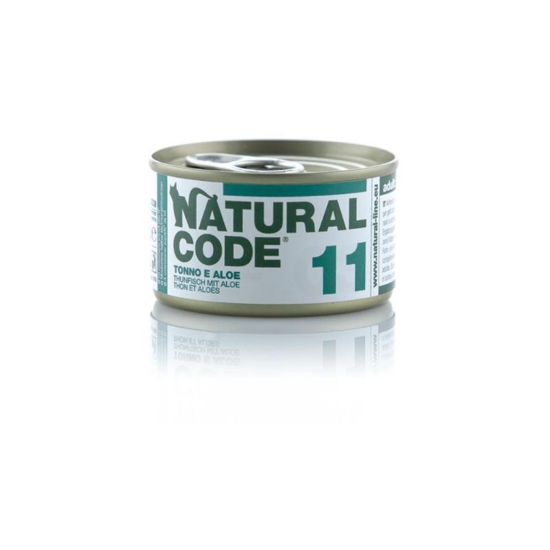 Natural code 11 tonno con aloe 85gr