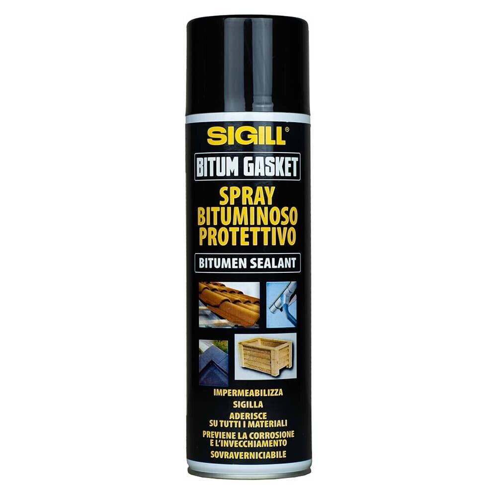 SIGILLANTE BITUMINOSO IMPERMEABILIZZANTE NERO SPRAY SIGILL BITUM GASKET ML.500