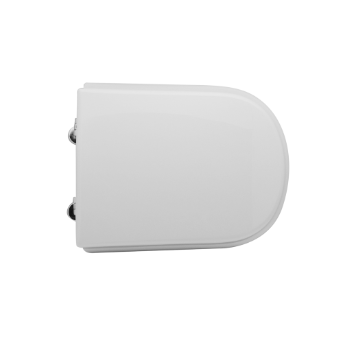 Sedile wc coprivaso per Roca vaso Giralda 44-46,5 x 34,7 cm cerniere A passanti