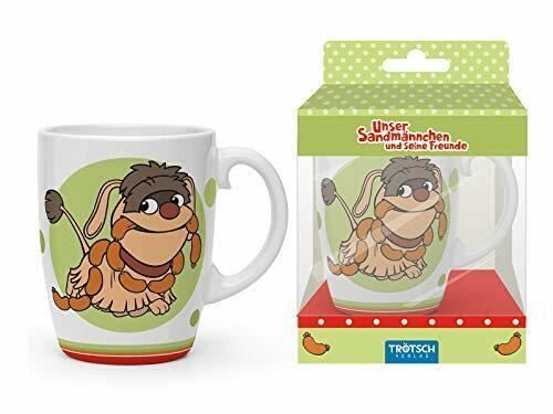 Porzellan-Tasse Moppi, in Geschenkbox, Tasse, Sandmann, Pitti, (M2F)