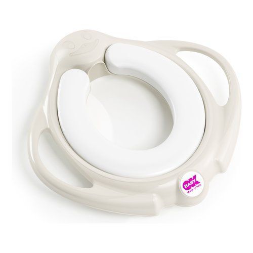 Riduttore WC morbido antiscivolo OkBaby PINGUO Bianco