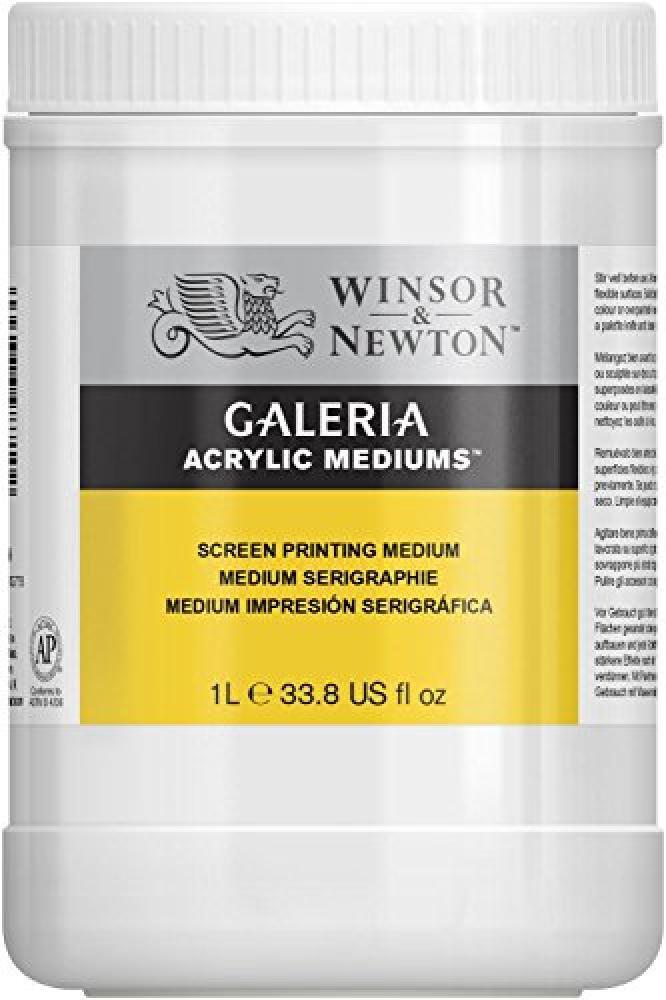 (TG. 1 L) Winsor & Newton Galeria Medium Per Serigrafia 1 L - NUOVO