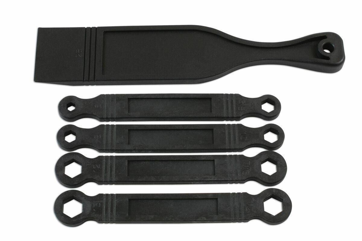 Anti Guastare Chiave & Piede di Porco Set 5pc 7464 Laser Nuovo