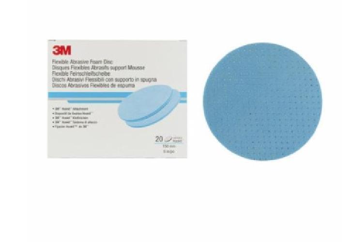 3M 33539 DISCHI HOOKIT CON SUPPORTO IN SPUGNA P600 PEZZI 20