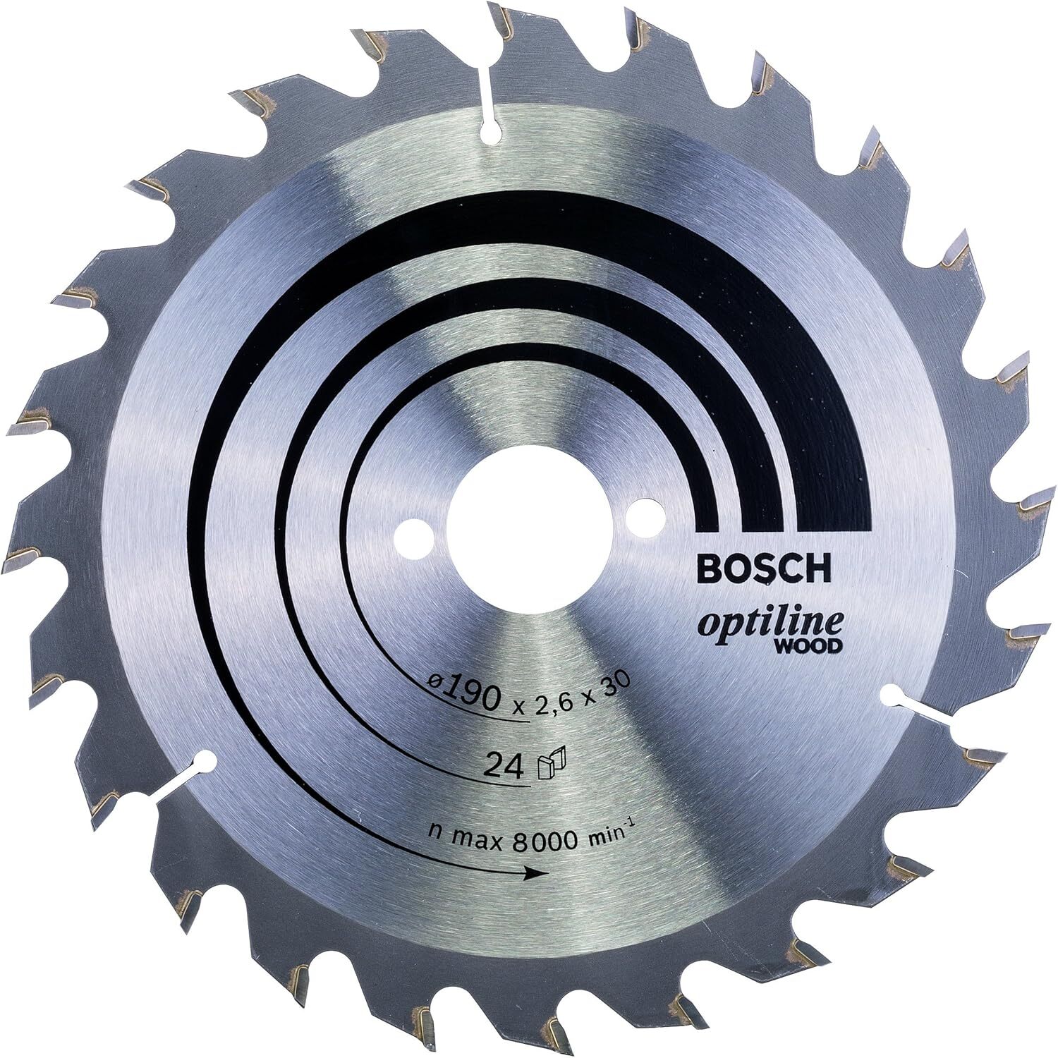 Lame Per Bosch Pks 66 Diametro Mm. 190 D.24 F30 2608640615