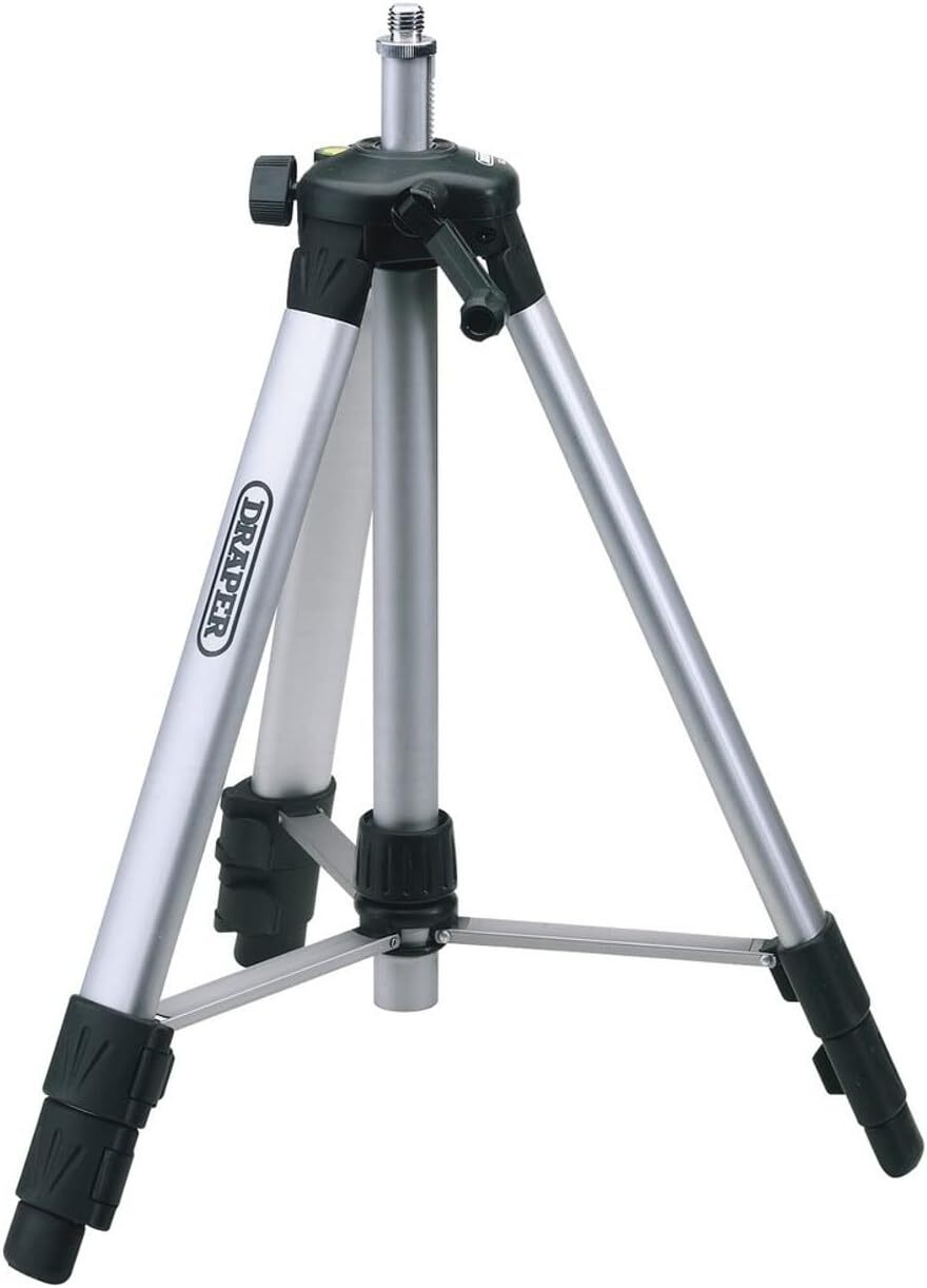 Draper 65643 - Treppiedi compatto per livella a laser