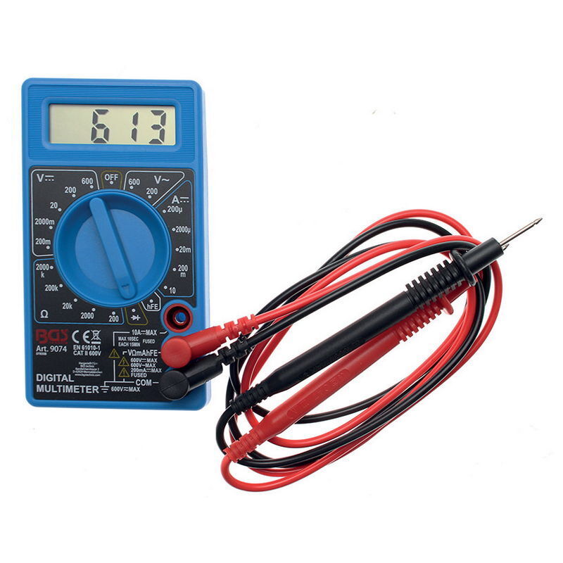 multimetro digitale - codice bgs9074 BGS officina