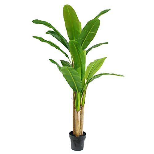 Leaf Design UK - Piante e alberi tropicali artificiali, banana, 180 cm (J1r)