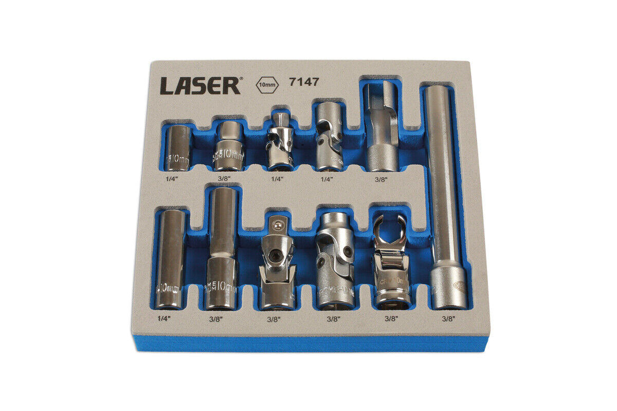 Master Presa Set 10mm 11pc 7147 Laser Nuovo