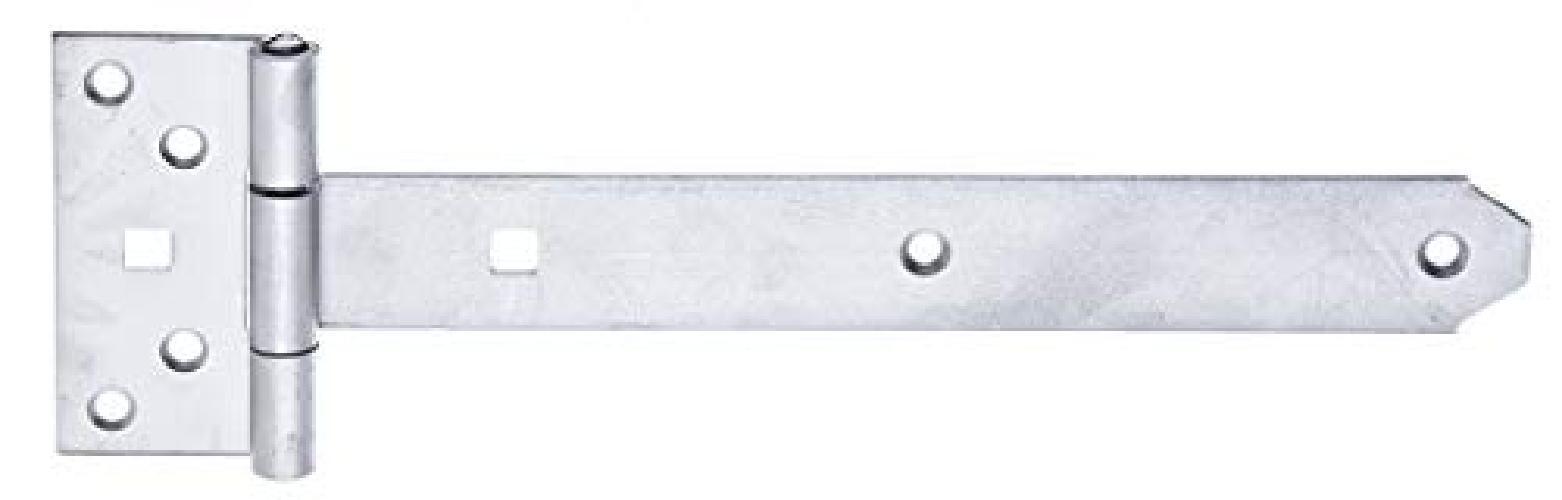 GAH Alberts 327132 Bandella a Cerniera, Acciaio, Band: 242 x 34 mm Scharnier: 92