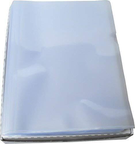 PP 0,12 mm Plastic Sleeves Transparent Pack of 100