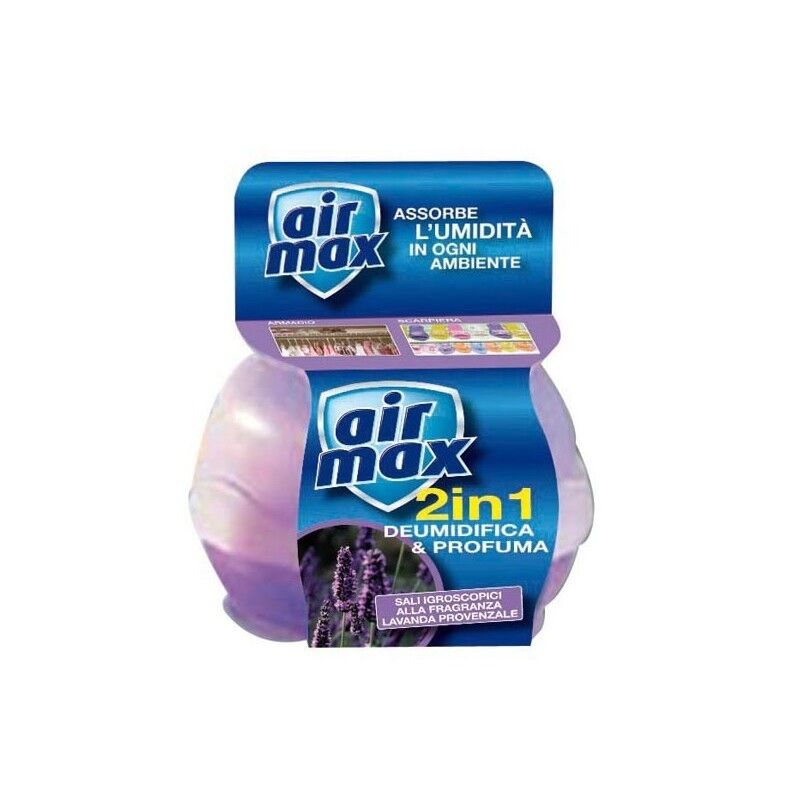 Mangiaumidità deodorante 2 in 1 AIR MAX Standard 40 gr LAVANDA D0121