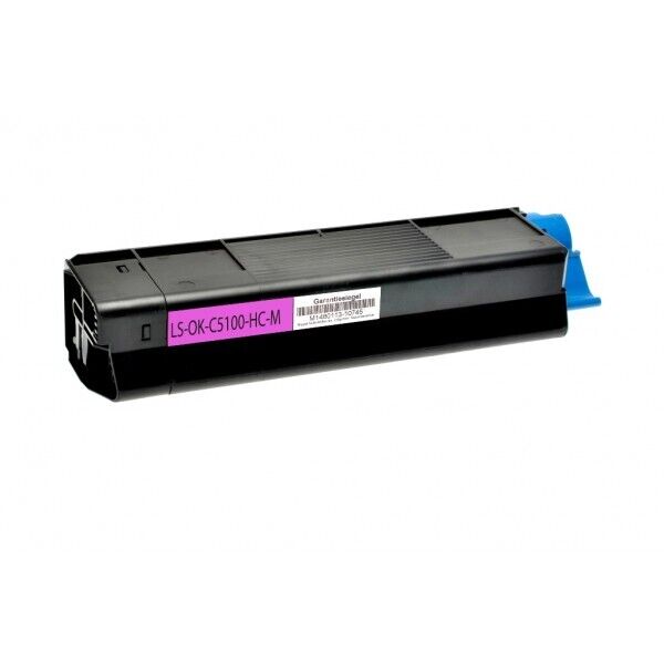 TONER C3100 MAGENTA COMPATIBILE PER OKI C3100 C3200 C5100N C5200N C5300 C5400 42