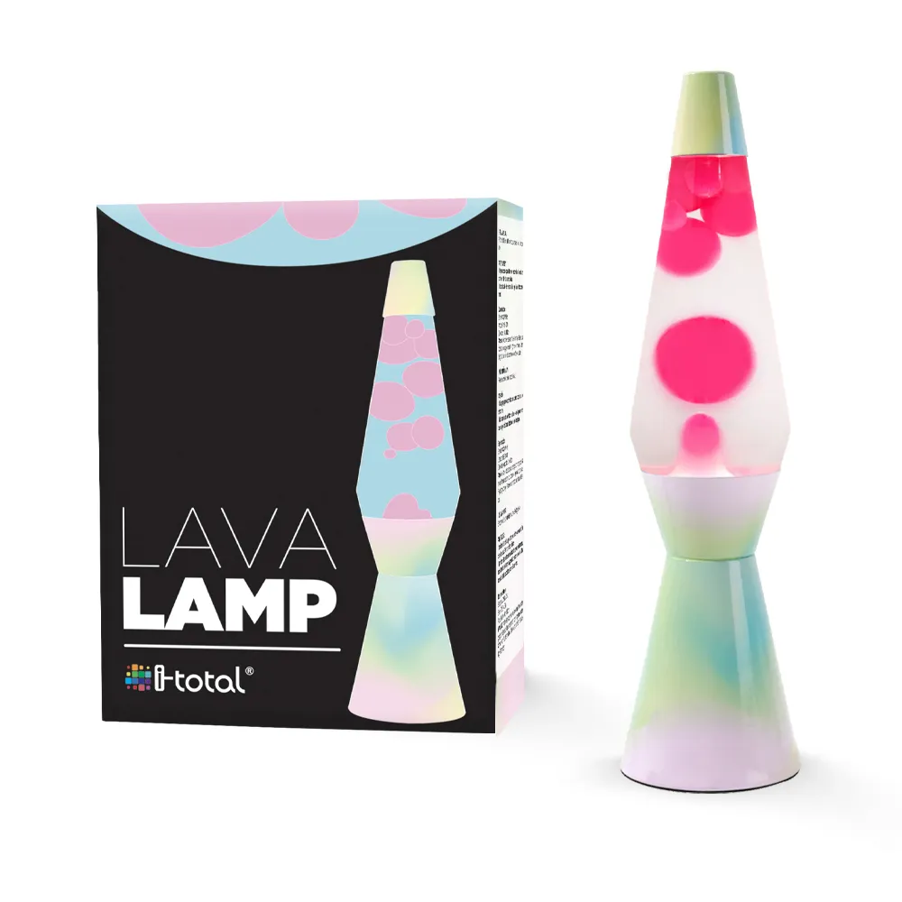 lampada Lava magma Lamp I-Total - Rainbow Dream XL1779