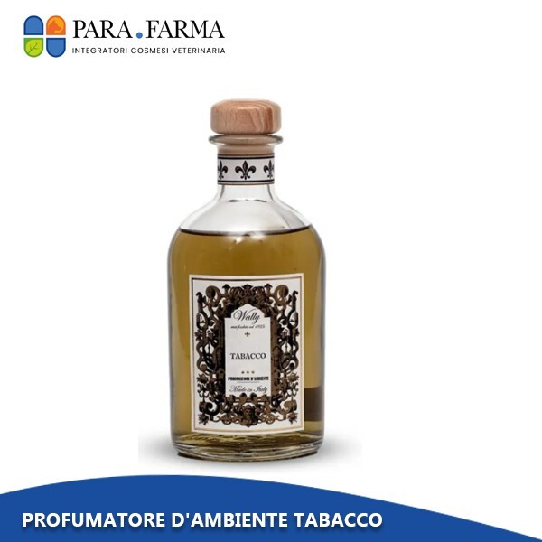 WALLY PROFUMATORE D'AMBIENTE CON BASTONCINI TABACCO 500 ML
