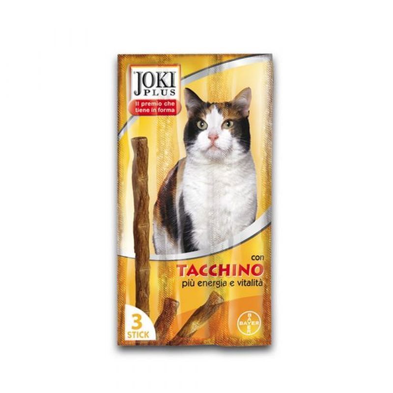 Bayer Gatto Snack Joki Plus 3 Stick 12gr Tacchino