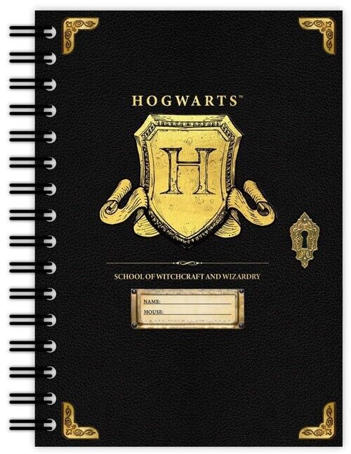 Taccuino Spiralato Notebook A5 Harry Potter Wizarding World - Hogwarts