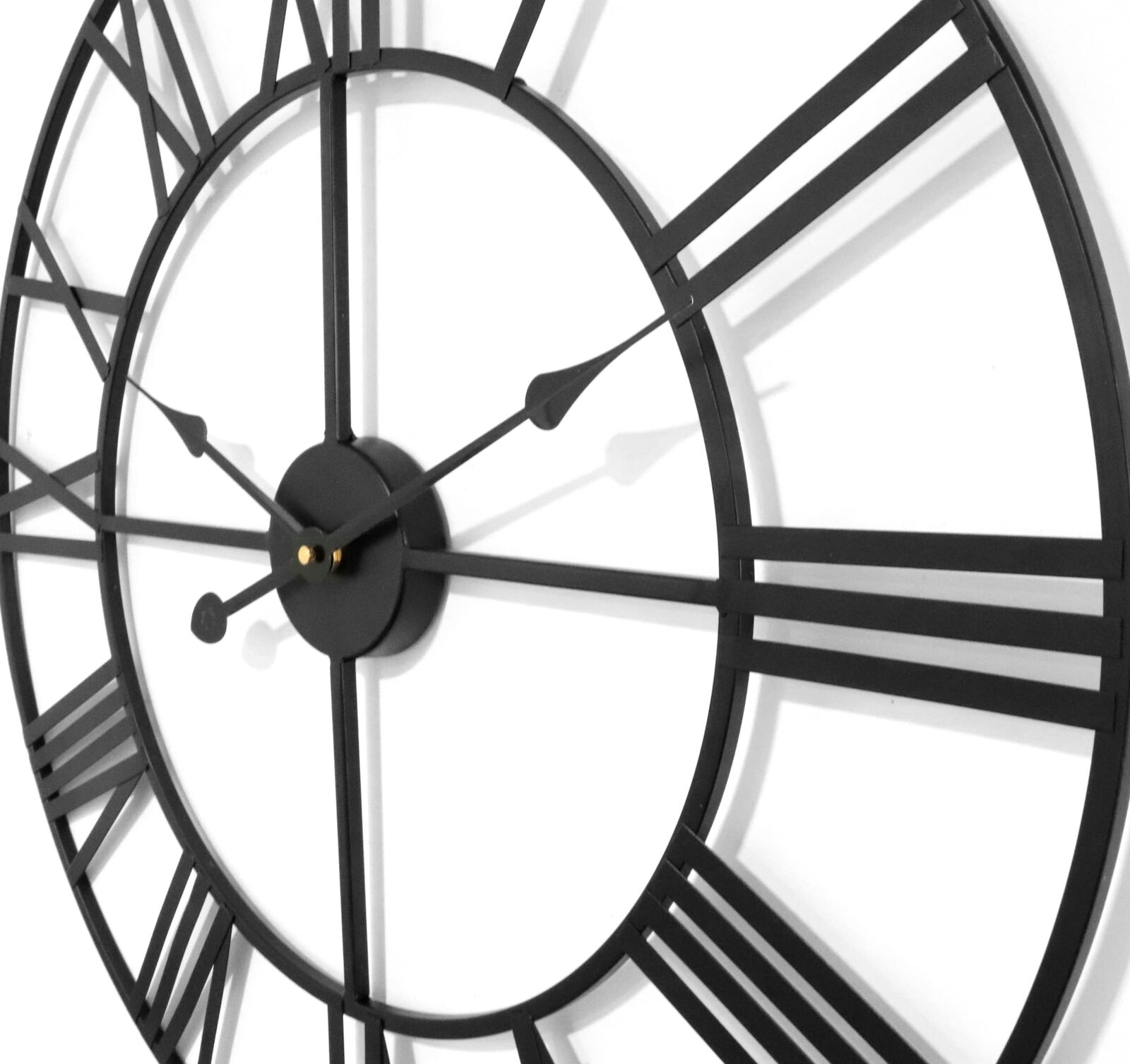 Technoline WT1615 XXL Orologio 60 cm, Nero