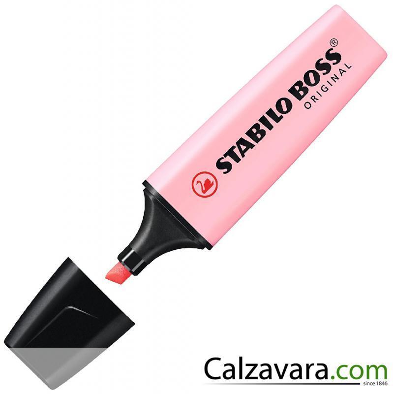 STABILO BOSS EVIDENZIATORE 70/129 ROSA PASTELLO