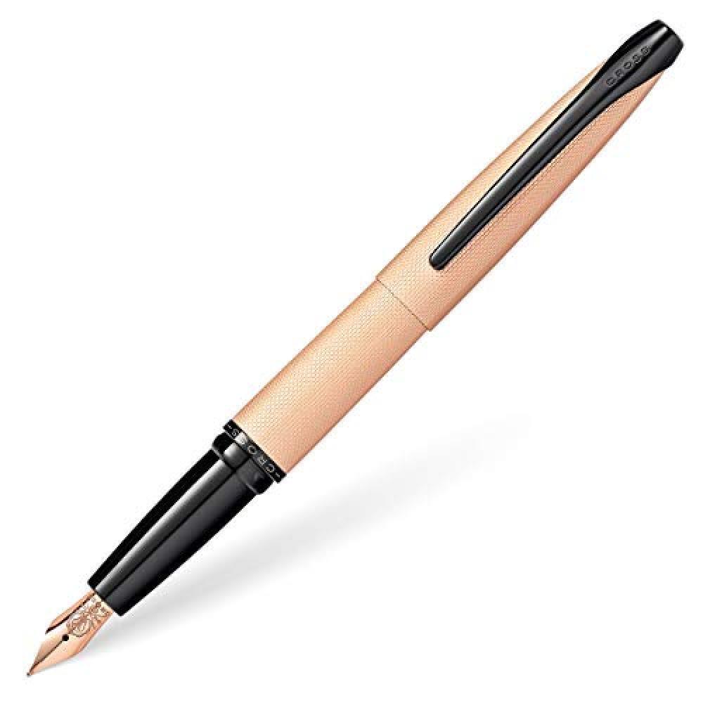 ATX - Penna Stilografica, tratto fine Oro rosa - NUOVO