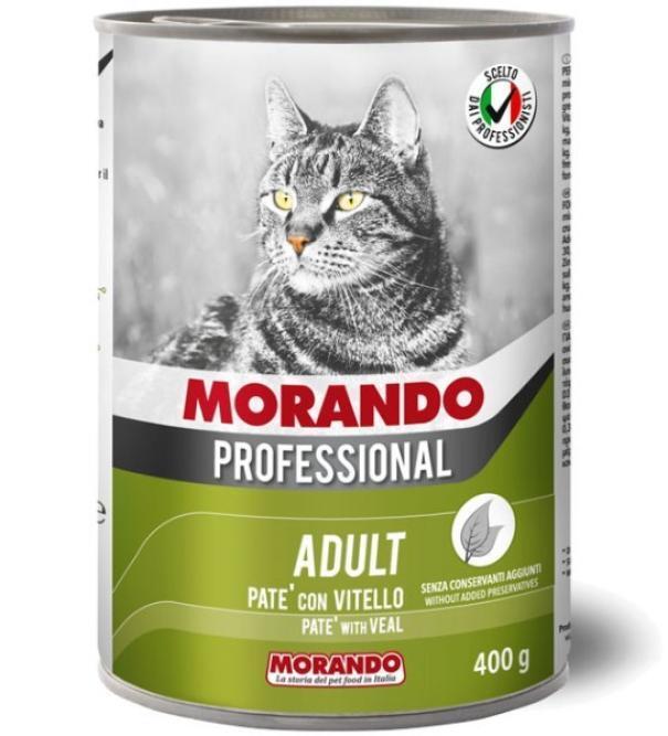 Morando Professional Adult Cat Patè con vitello 400gr