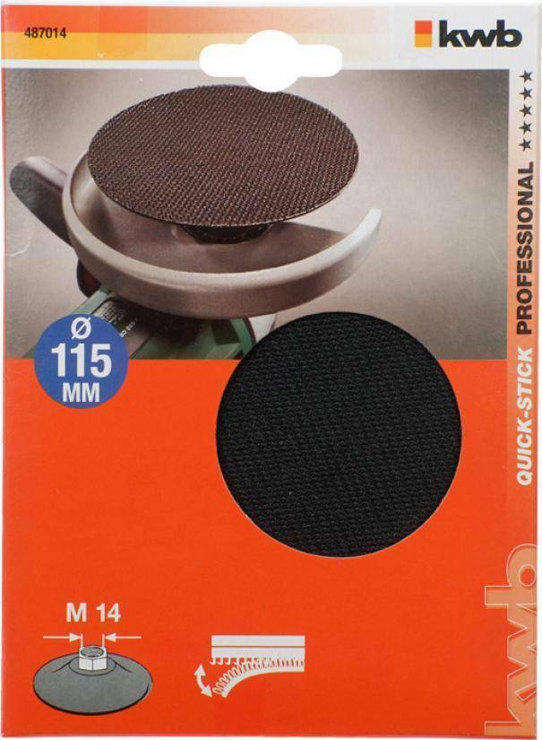 EINHELL ITALIA PLATORELLO IN VELCRO M14 11,5 CM 487014