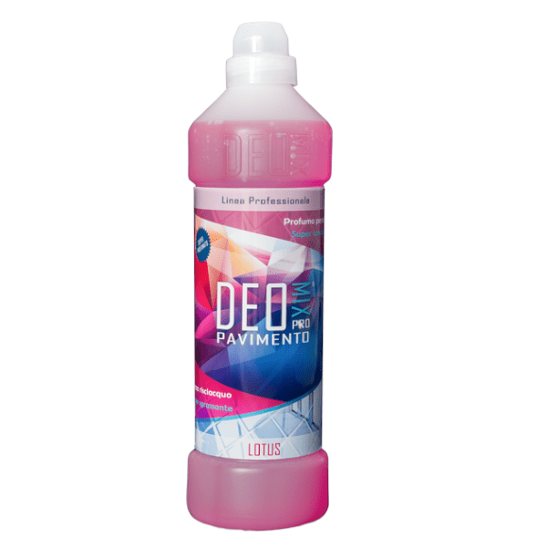 Deo Mix Pro Lotus 1000 ml Detersivo Pavimenti Fiori di Loto
