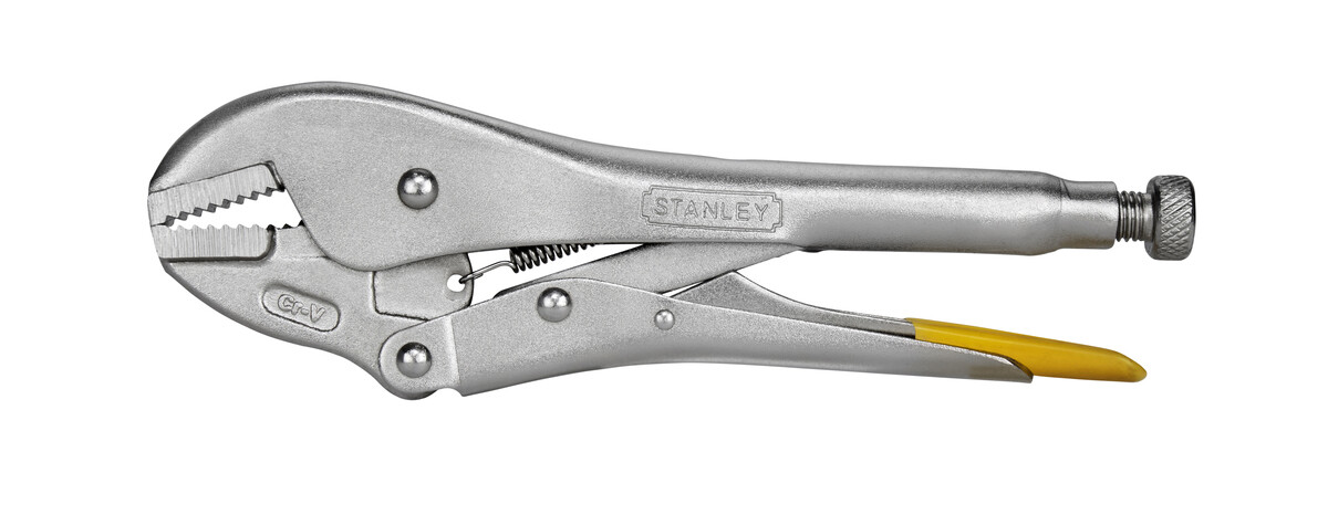 STANLEY 0-84-811 Morsetto Bloccabile Maxsteel Bocca Dritta 225mm