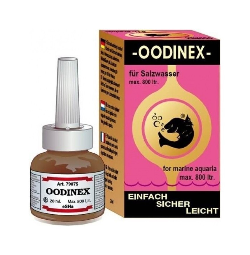 2 x esha oodinex 20 ml curativo pesci marini
