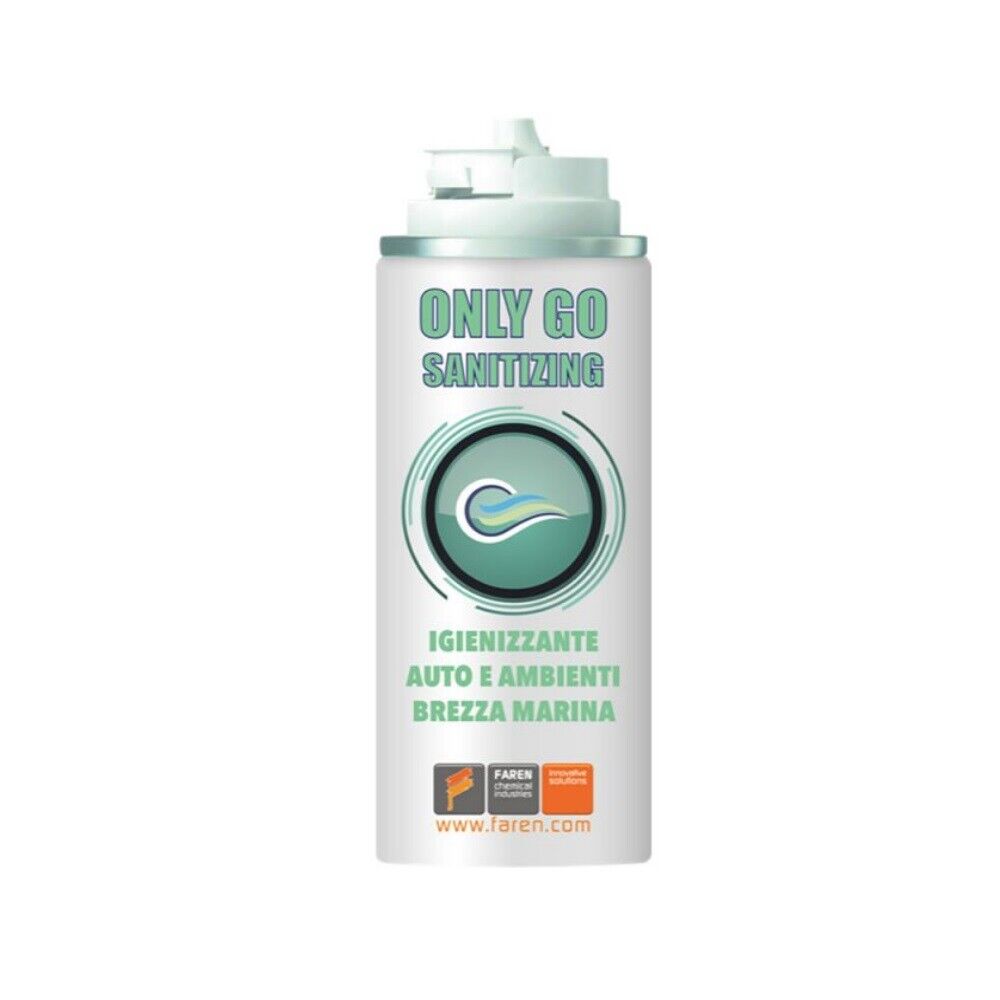 ONLY GO Faren - IGIENIZZANTE DISINFETTANTE AMBIENTI SUPERFICI AUTO CASA SPRAY