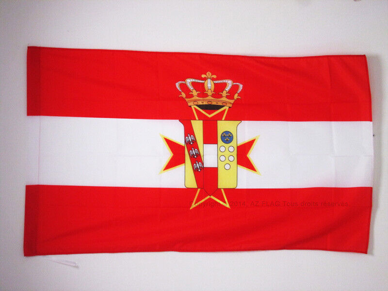 BANDIERA GRANDUCATO DI TOSCANA 1569-1859 90x60cm - BANDIERA TOSCANA - ITALIA 60