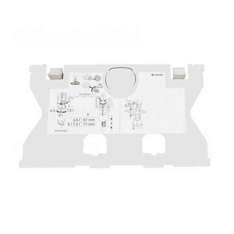 Geberit Placca di protezione | 241.824.00.1