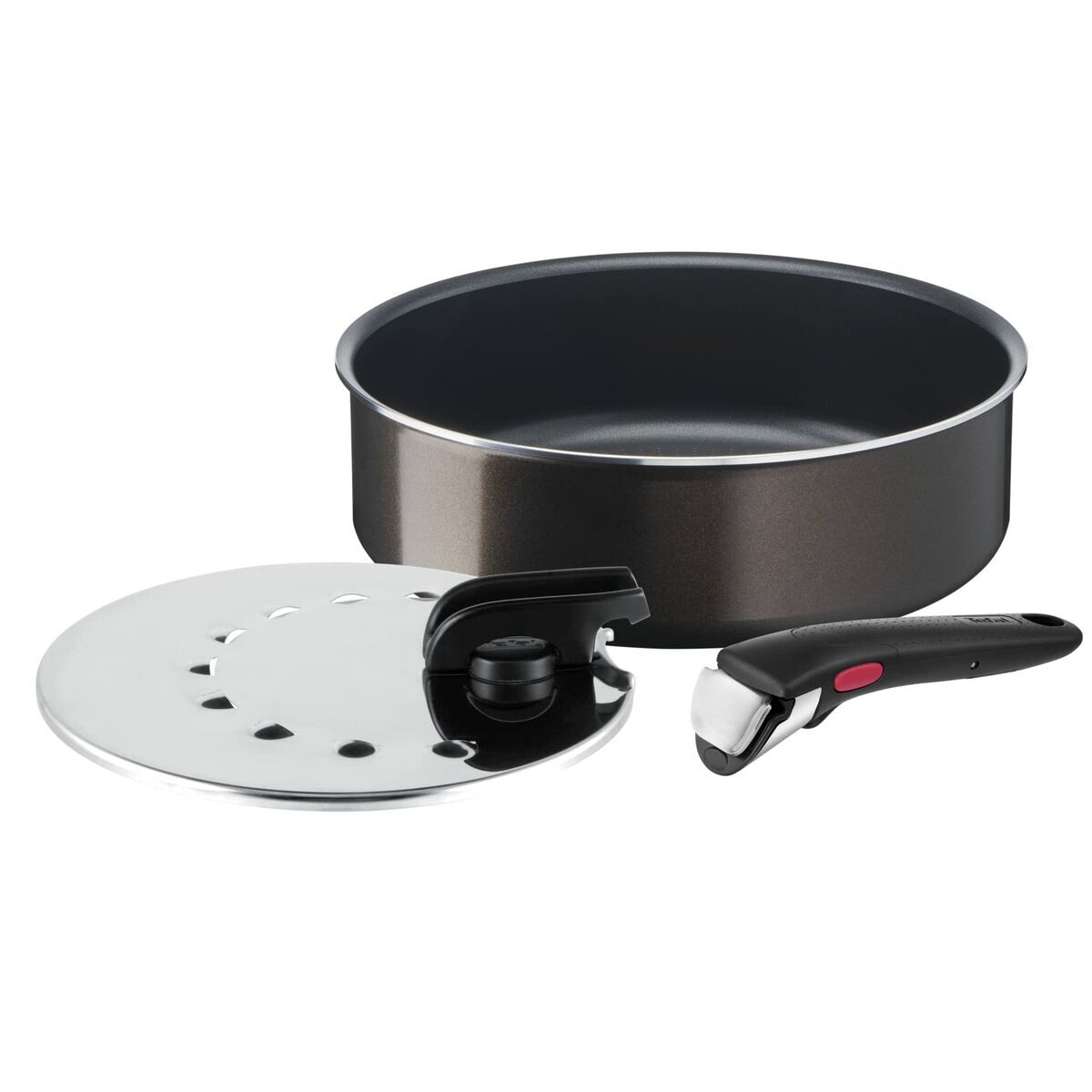 Padella Tefal Ingenio Alluminio 3 Pezzi